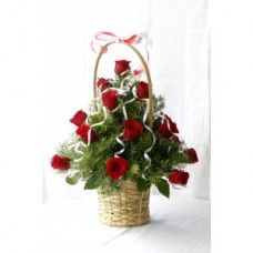 Fresh and Gorgeous - 12 Stems Basket